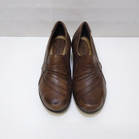 Earth Origins By Earth Rochester Leather Uppers Women's 7.5M Slip-On Low Heels - Picture 8 of 8